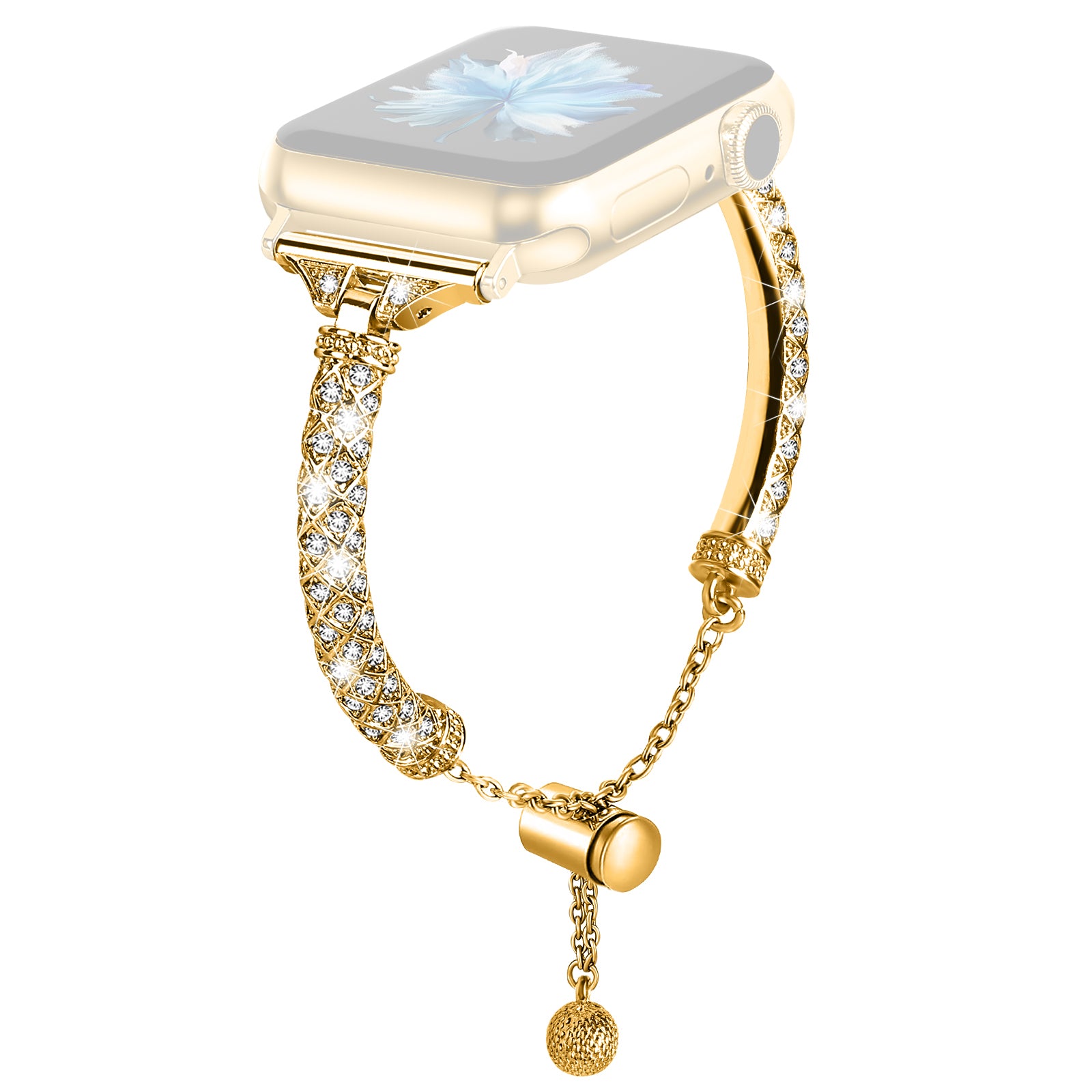 Dressy Bracelet for Apple Watch Ultra 2 49mm Series 9 45mm SE (2023) 44mm Ultra 49mm 8 7 45mm 6 5 4 SE (2022) SE 44mm 3 2 1 42mm Rhinestone Decor Copper Watch Band Dressy Bracelet for Apple Watch Ultra 2 49mm Series 9 45mm SE (2023) 44mm Ultra 49mm 8 7 45mm 6 5 4 SE (2022) SE 44mm 3 2 1 42mm Rhinestone Decor Copper Watch Band